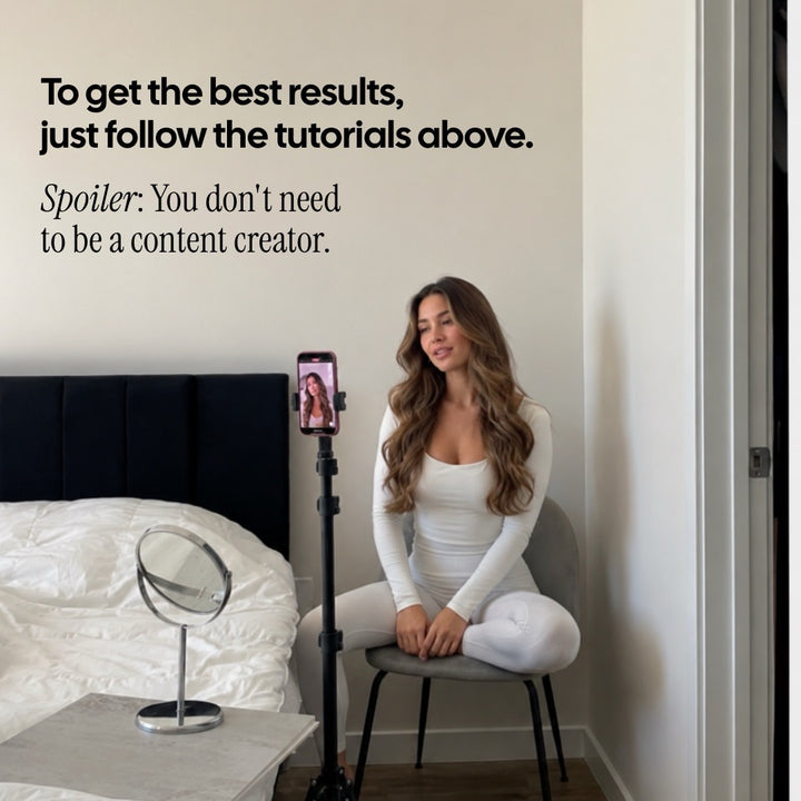 To get the best results just follow the tutorials above — you don't need to be a content creator