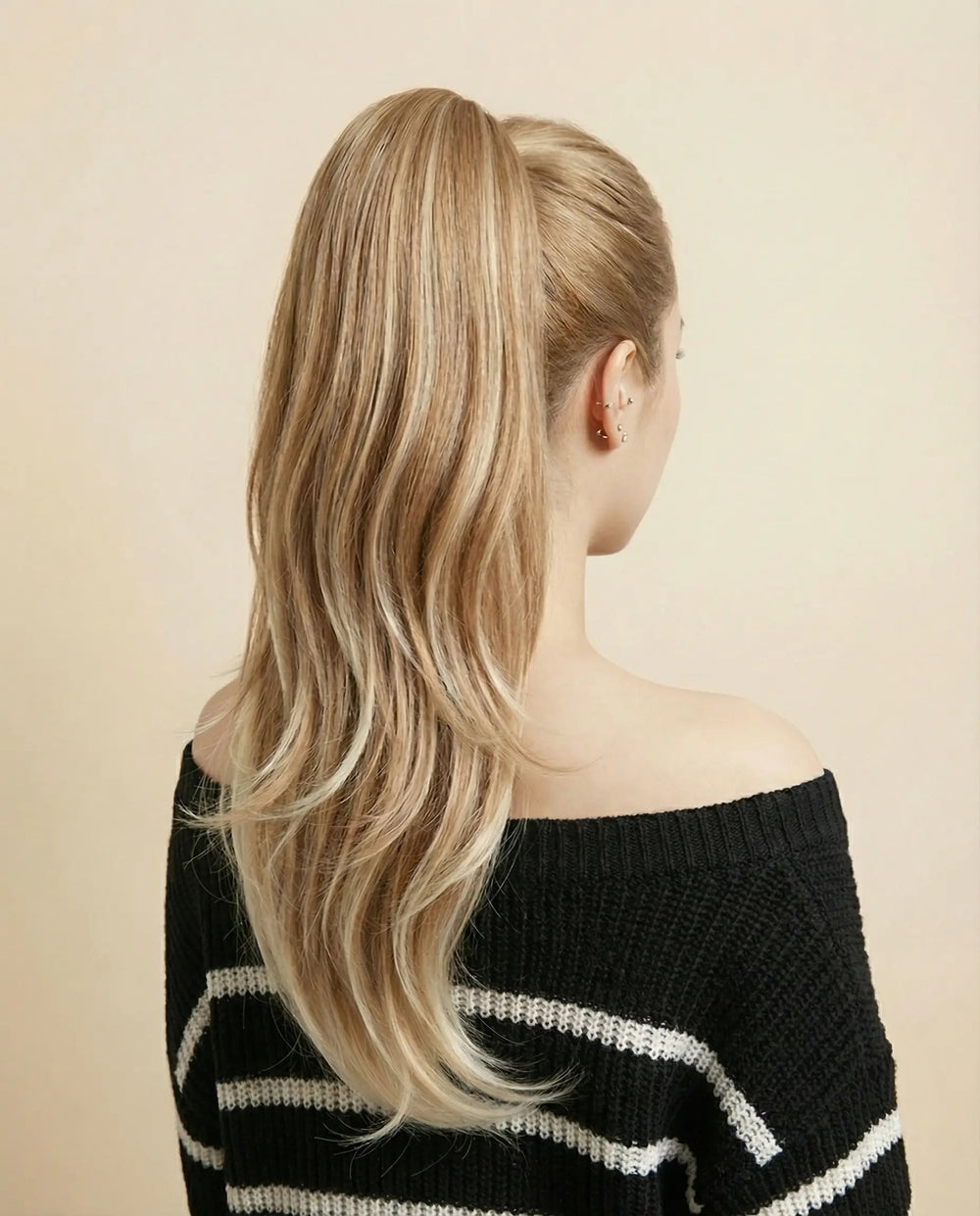 Clip & Go Lisas - Castano con Highlights Rubio Miel#color_castano-con-highlights-rubio-miel