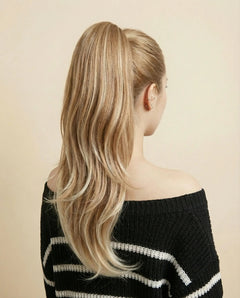 Clip & Go Lisas - Castano con Highlights Rubio Miel#color_castano-con-highlights-rubio-miel