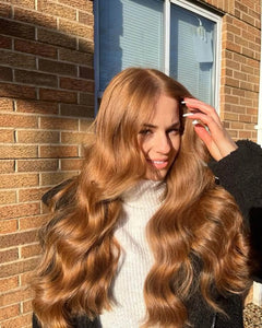 Extensiones Onduladas - Castano claro dorado#color_castano-claro-dorado