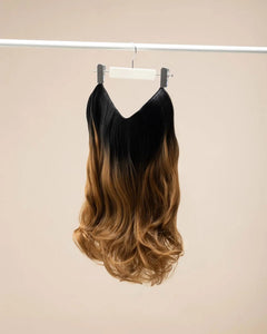 Extensiones Onduladas - Negro a castano dorado#color_negro-a-castano-dorado