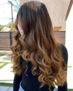 Extensiones Onduladas - Negro a castano dorado#color_negro-a-castano-dorado