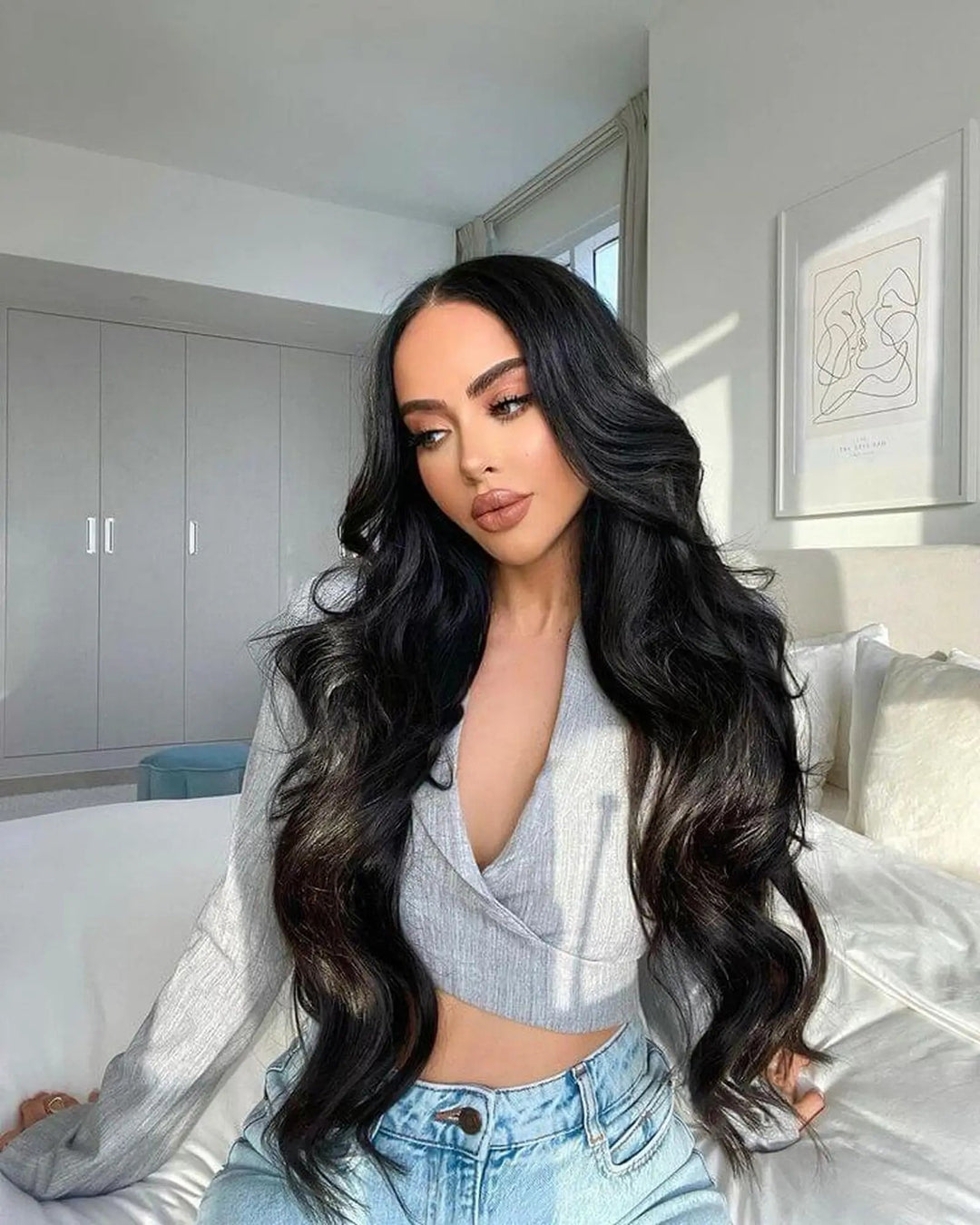 Extensiones Onduladas - Negro#color_negro