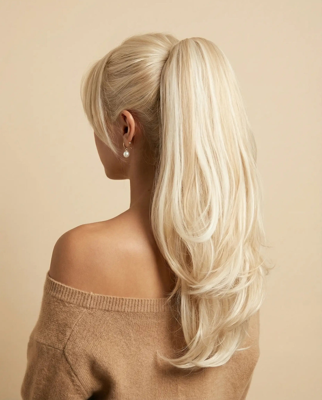 Clip & Go Lisas - Rubio Platino con Highlights Extra Claro Platino#color_rubio-platino-con-highlights-extra-claro-platino