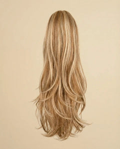 Clip & Go Lisas - Castano Claro con Highlights Rubias#color_castano-claro-con-highlights-rubias