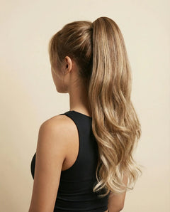 Clip & Go Lisas - Castano Claro con Highlights Rubias#color_castano-claro-con-highlights-rubias
