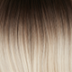 Dark Brown to Extra Platinum Blonde Balayage