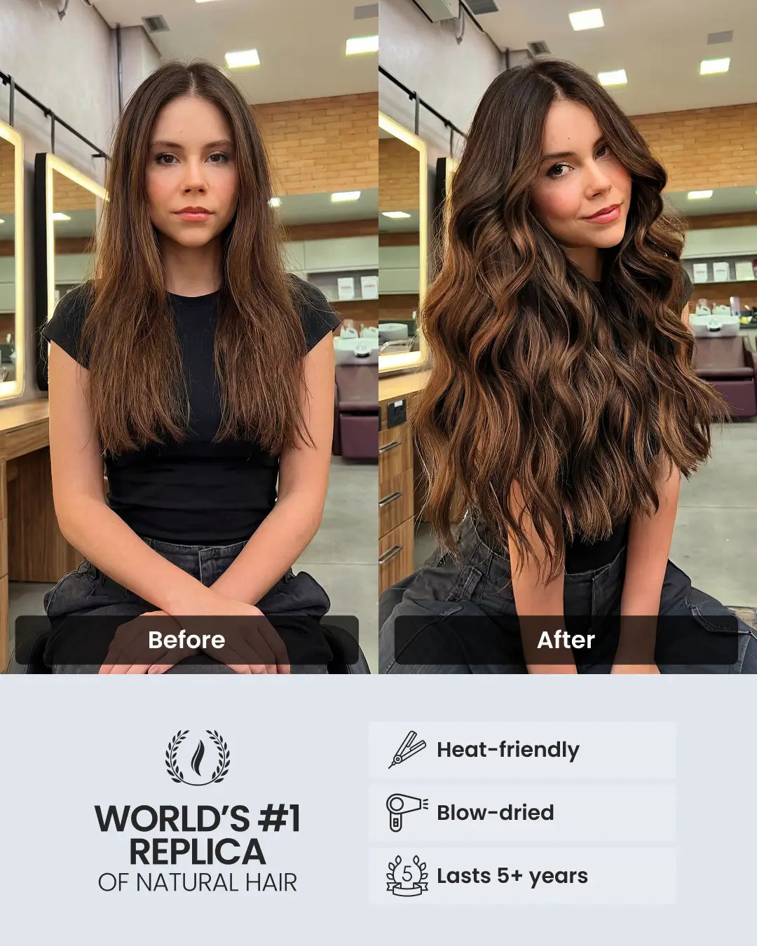 Extensiones Onda Suave