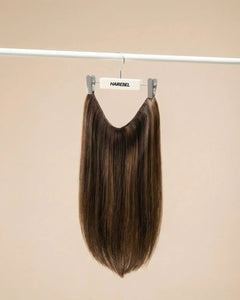 Extensiones Lisas - Castaño con highlights castaño dorado#color_casta-o-con-highlights-casta-o-dorado