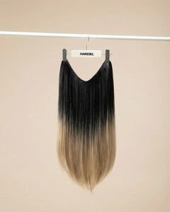 Extensiones Lisas - Negro a Rubio Ceniza#color_negro-a-rubio-ceniza