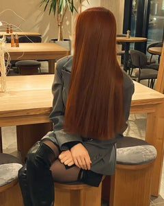 Extensiones Lisas - Castaño claro cobrizo#color_casta-o-claro-cobrizo