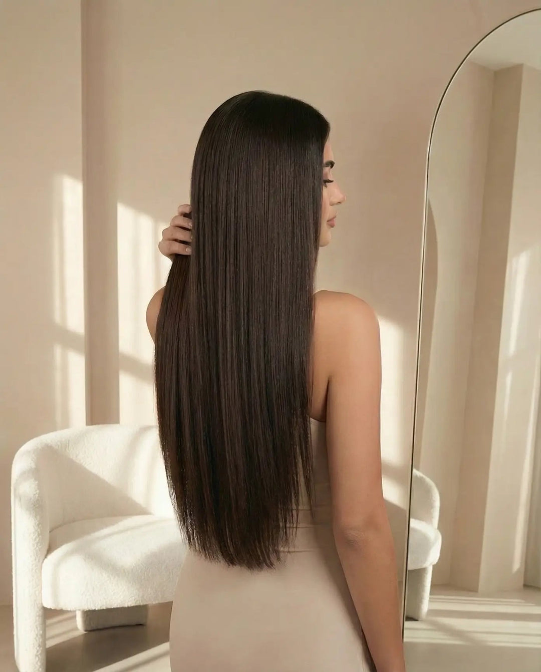 Extensiones Lisas - Marrón oscuro#color_marr-n-oscuro