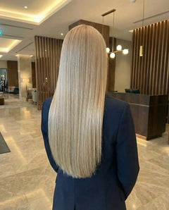 Extensiones Lisas - Rubio ceniza pálido#color_rubio-ceniza-p-lido