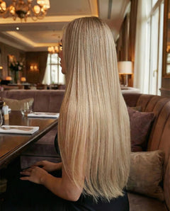 Extensiones Lisas - Rubio claro ceniza#color_rubio-claro-ceniza