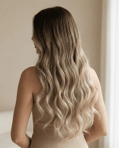 Extensiones Ondas Suave - Rubio Oscuro Ceniza a Rubio Claro Ceniza#color_rubio-oscuro-ceniza-a-rubio-claro-ceniza