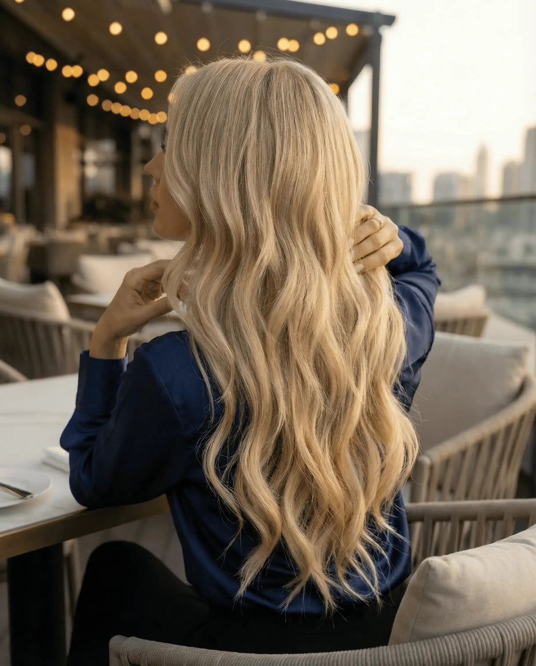 Extensiones Ondas Suave - Rubio Claro Ceniza#color_rubio-claro-ceniza