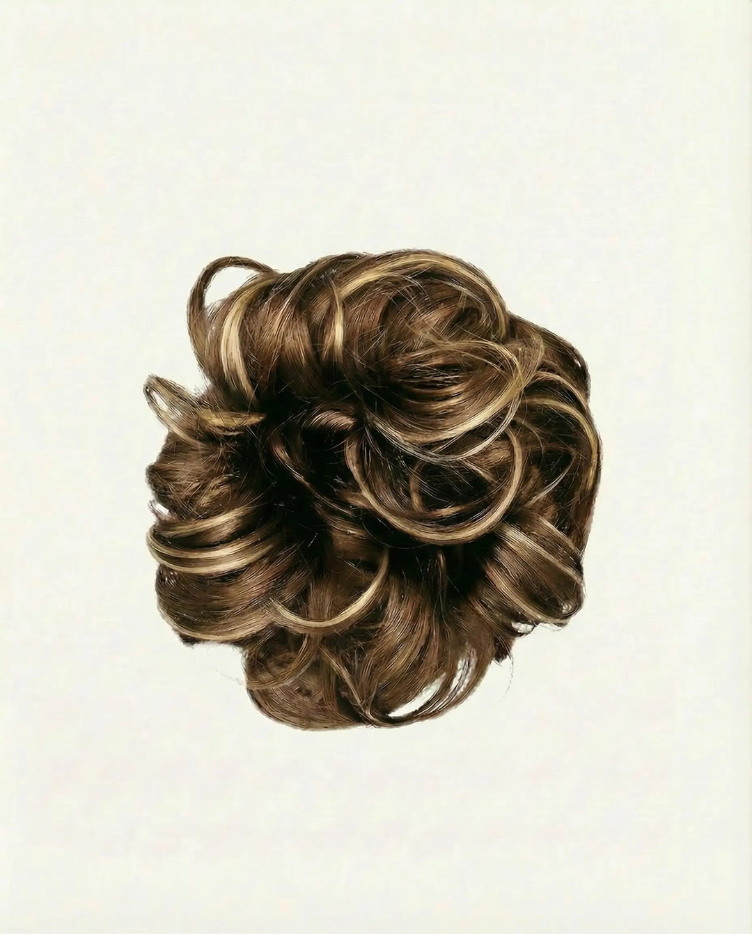 Moños - Moño Castaño con highlights rubias#color_mo-o-casta-o-con-highlights-rubias