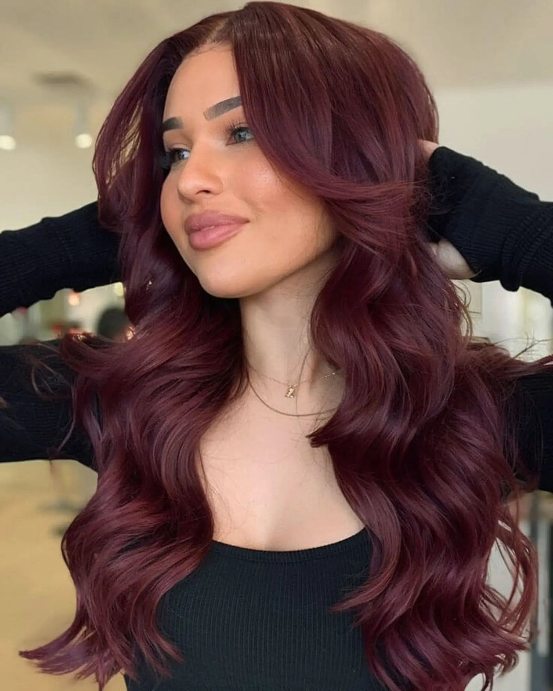Extensiones Onduladas - Rojo intenso#color_rojo-intenso