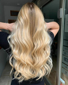Extensiones Onduladas - Rubio claro ceniza#color_rubio-claro-ceniza