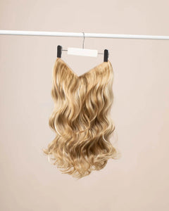 Extensiones Onduladas - Rubio claro con highlights#color_rubio-claro-con-highlights